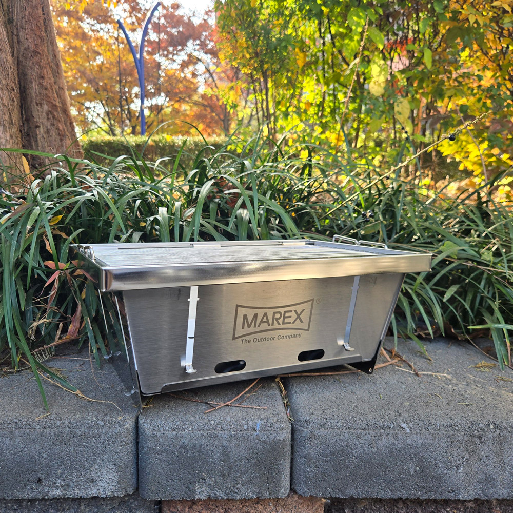 마렉스 igt용 폴딩 BBQ 그릴 원액션 화로대 자립사용가능