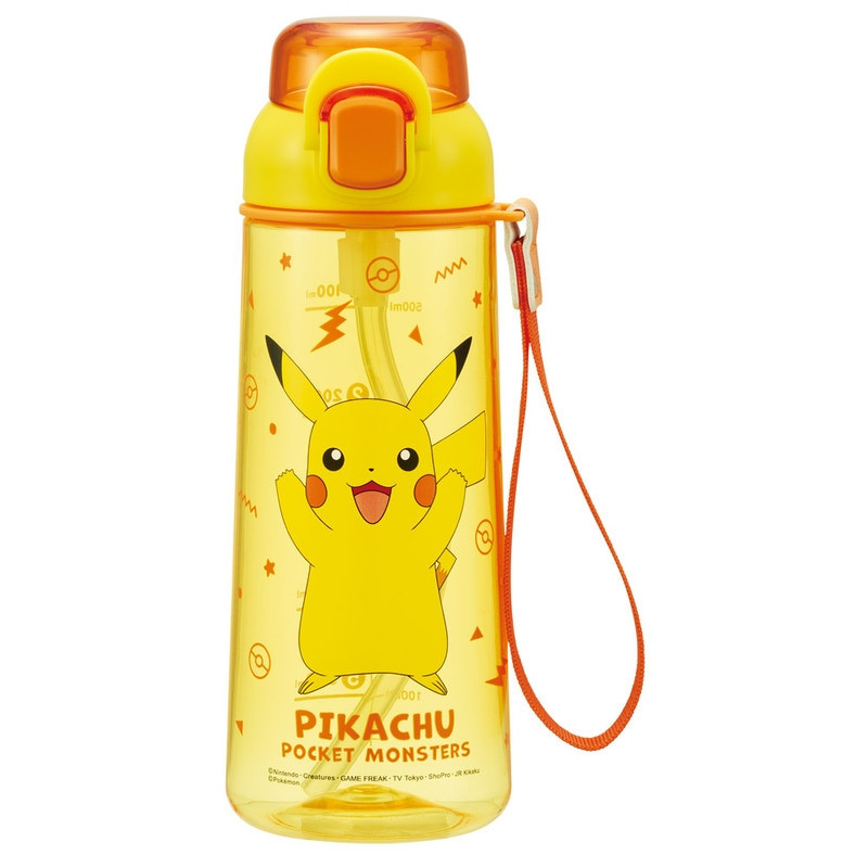 스케이터 포켓몬스터 캐릭터 원푸쉬 스트로 보틀 600ml PSHPO6 - 주방·식기 - 하카타몰