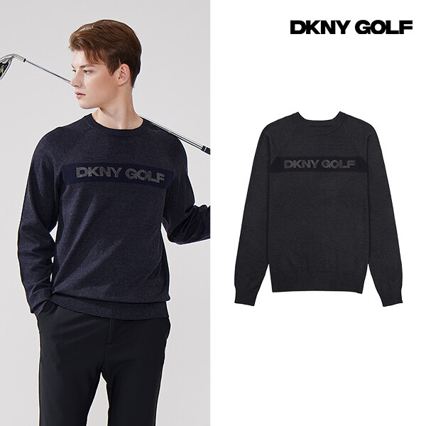 [24년 최신상] DKNY 남성 울 니트 2종 - 상세 이미지 2
