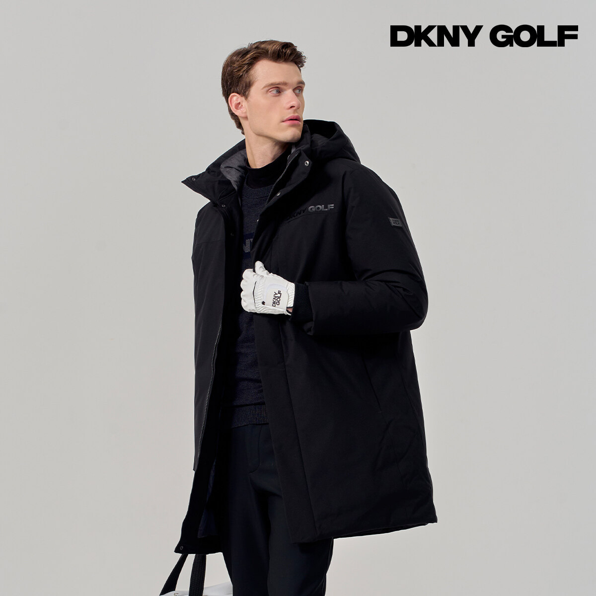 [24년 최신상] DKNY 남성 인퀼팅 다운 코트 - 상세 이미지 2
