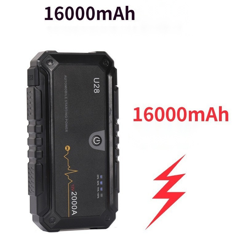고성능 12V 자동차 비상전원 공급장치 점프스타터 2000A 16000mAh - 상세 이미지 4