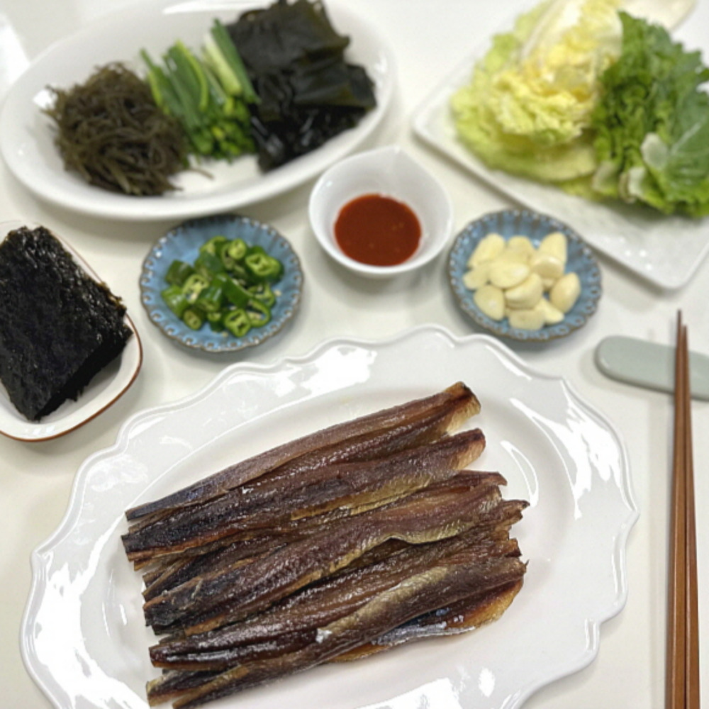 포항 구룡포 과메기 야채세트 손질 청어 - 상세 이미지 3