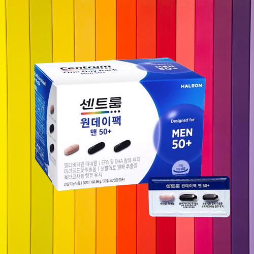 센트룸 원데이팩 맨50 올인원영양제 30정X1개 - 상세 이미지 2