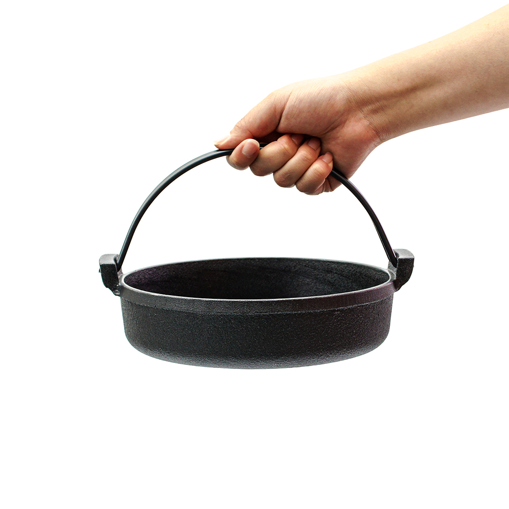 무쇠 주물 인덕션 전골 스키야키 냄비 신형 샤브 2호 21cm