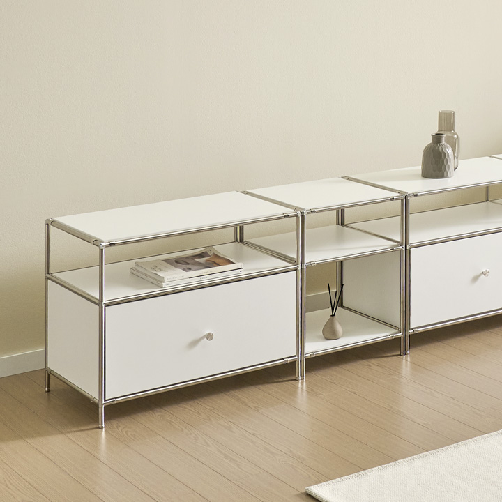 헤이몰리 헤이즈 미드센츄리 모듈 2단 670 선반장 - 상세 이미지 4