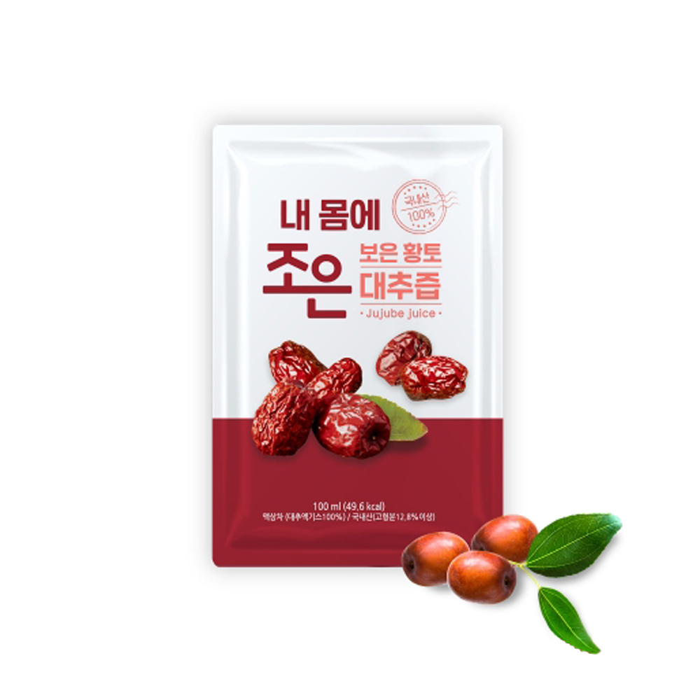 (내몸에 조은)국내산 보은 황토대추즙 100ml 30포 대추차 - 상세 이미지 2