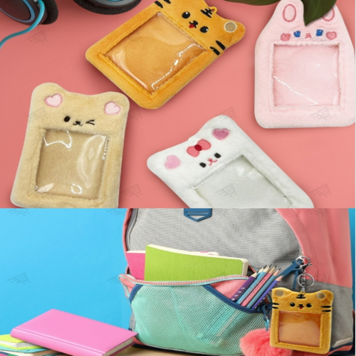 포카 홀더  탑로더 사진 포토 케이스 굿즈 열쇠고리 가방 백 - 상품 이미지
