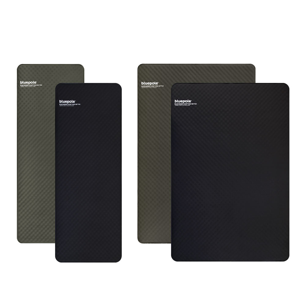 블루폴 캠버 자충매트 6T 캠핑 피크닉 에어매트 이너텐트 차박매트 더블, 6cm, 카키