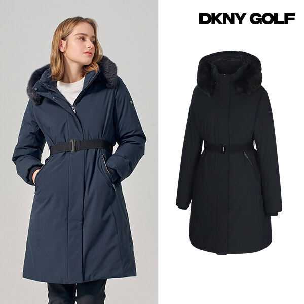 [24년 최신상] DKNY 여성 인퀼팅 다운 코트 - 상세 이미지 2