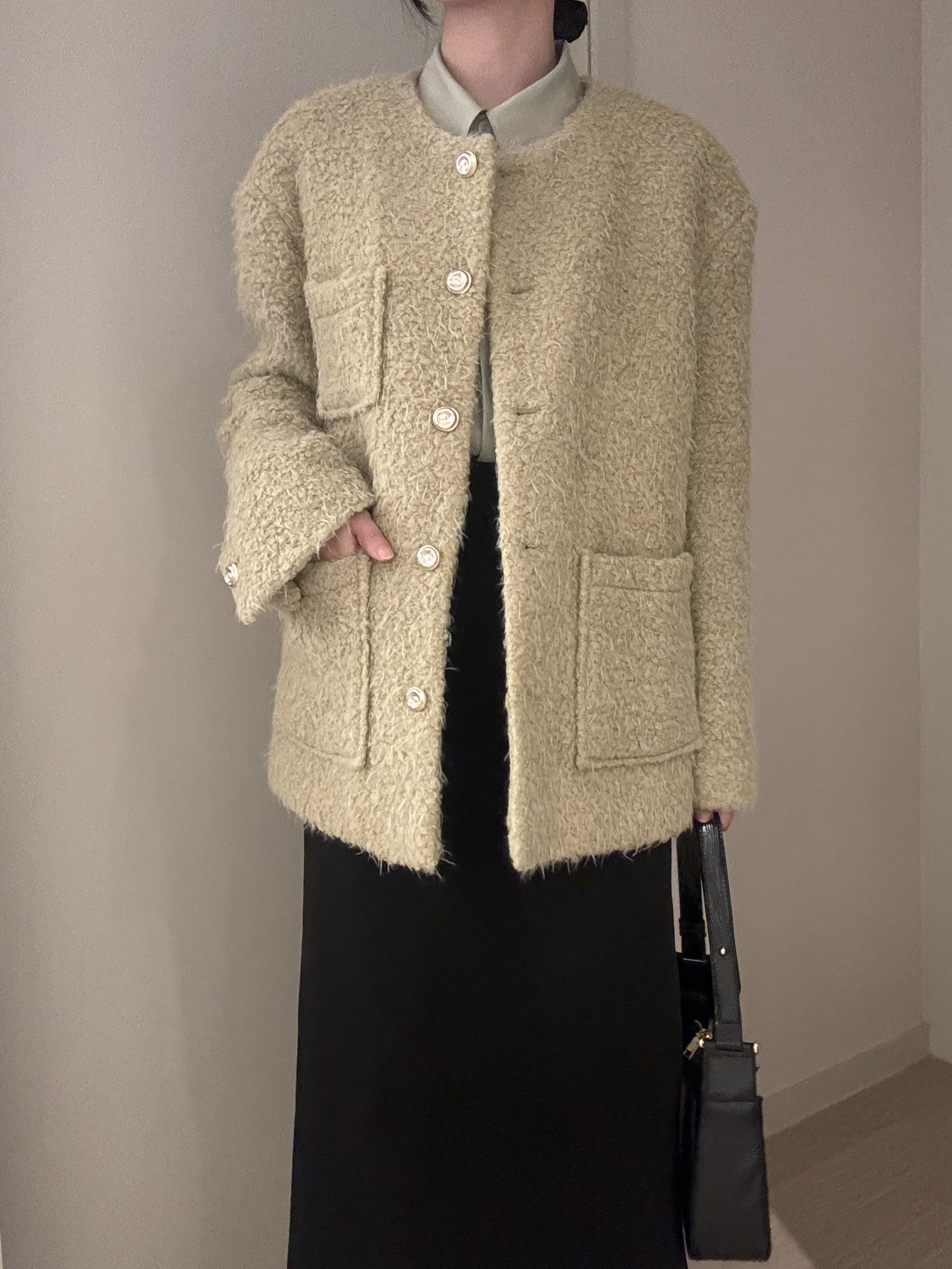 로에 기모 롱 스커트 3color 상세 이미지 21