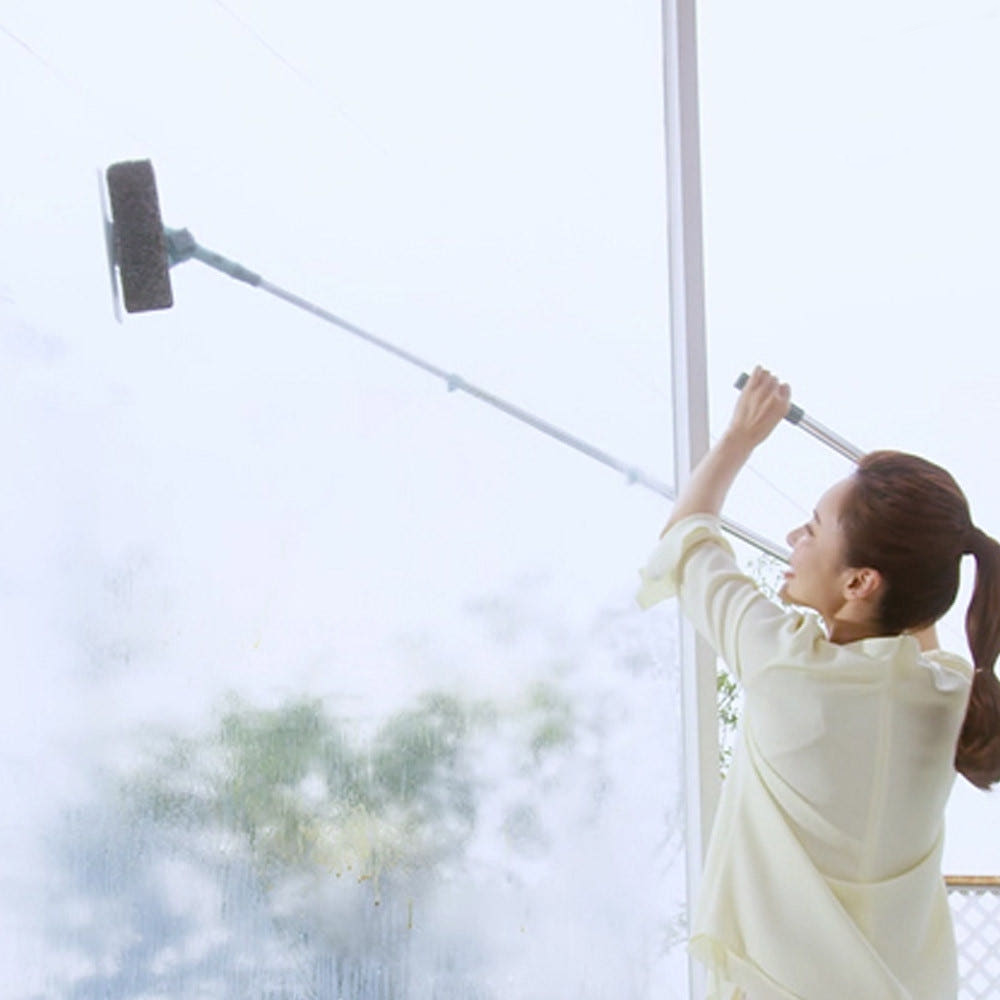 길이조절 싹쓰리 청소기 유리창 닦이 청소 베란다 창문닦이 욕실 물기제거 스퀴지 싹쓸이