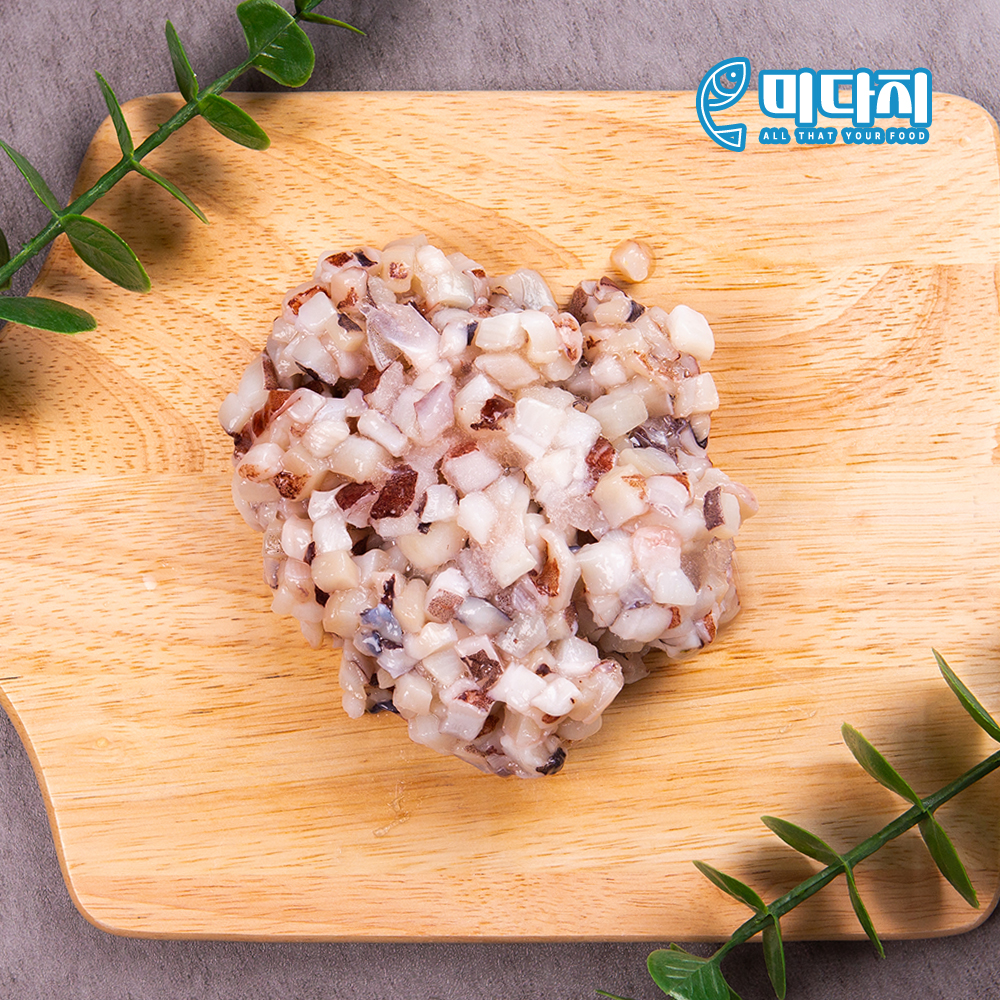 미다지 다진 대왕 오징어 다지기 1.6kg X 1봉 해물볶음밥 파전 콩나물국밥 오징어무국 - 상세 이미지 4