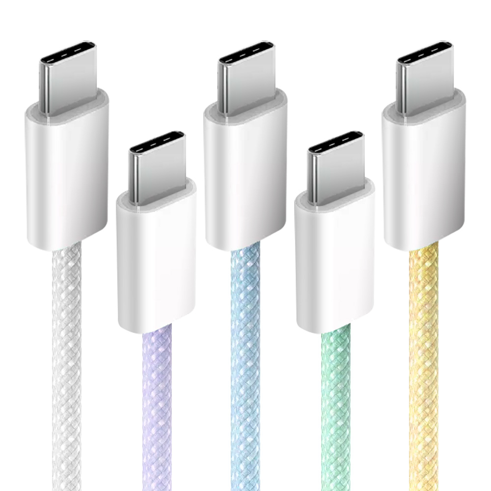 1+1 CtoC 60W C타입 케이블 1M USB-C 파스텔 컬러 고속충전 아이폰16 이미지 7