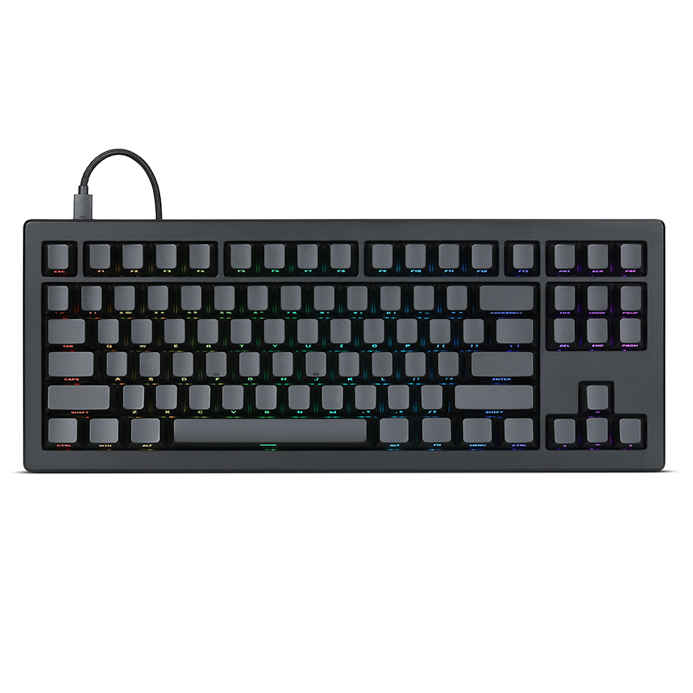 커세어 Drop CSTM80 RGB 핫스왑 텐키리스 기계식 키보드 갈축 - 메인 이미지