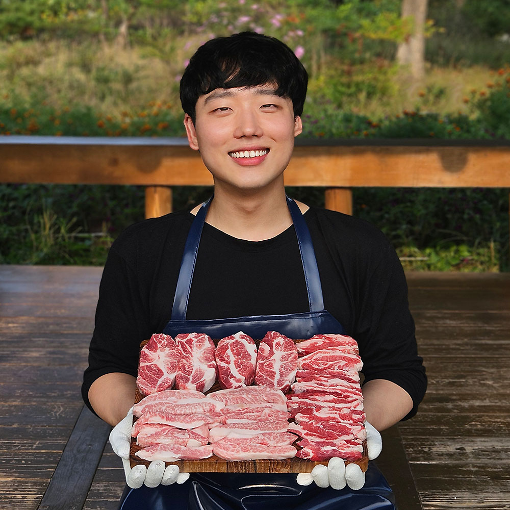 [재구매1위] 수입산 스페인 이베리코 돼지고기 모듬 목살 항정살 꽃살 구이용 800g, 1개 - 상세 이미지 2