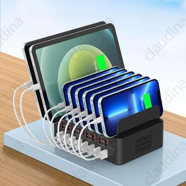 멀티충전기 대량 고속 usb 폰 충전 핸드폰 보관 100w 클라우디나 : ClaudinaA