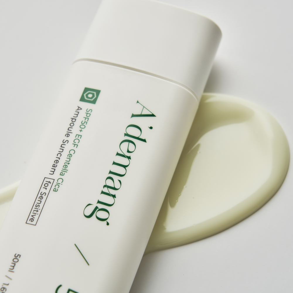 아드망 SPF50+ EGF 센텔라시카 앰플 선크림 포 센시티브 50ml, 1개 이미지 2