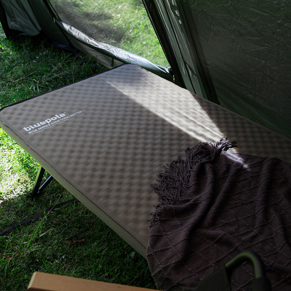 블루폴 캠버 자충매트 6T 캠핑 피크닉 에어매트 이너텐트 차박매트 싱글, 6cm, 카키