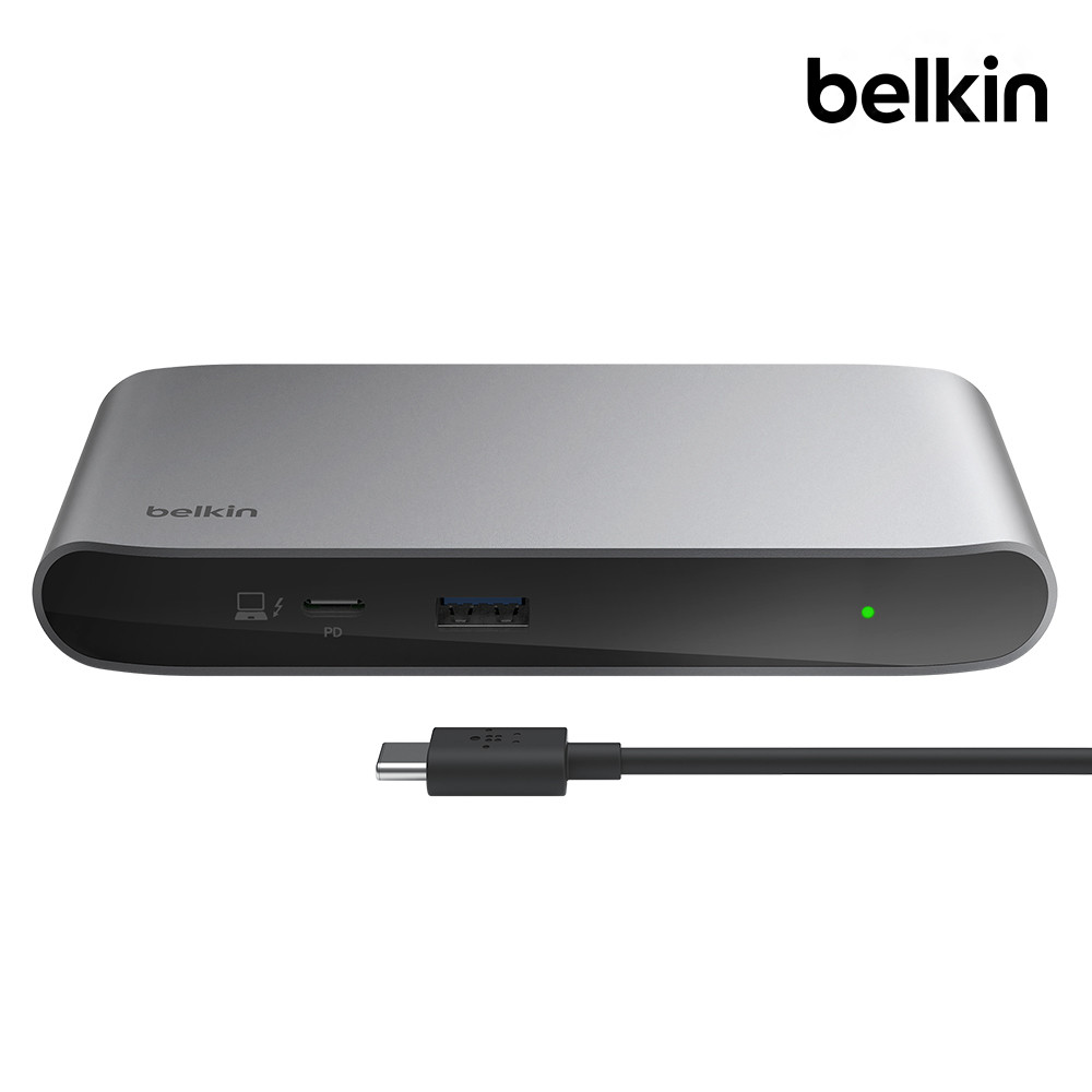 벨킨 5in1 썬더볼트4 독 USB C타입 멀티허브 도킹스테이션 INC013qc