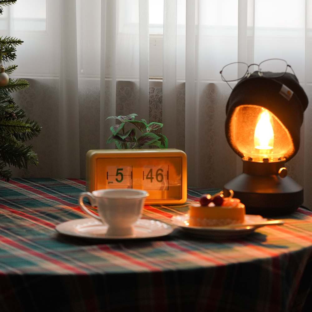 오르미 레트로 마운틴 플립 시계 인테리어 탁상시계 벽걸이시계