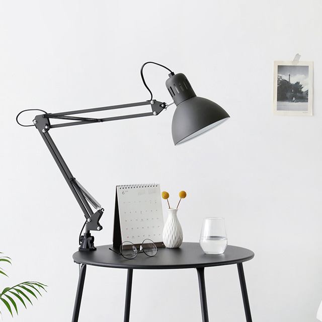 PROP 워크/클램프 램프 E26 KS1893W/2 레드 + E26 LED 스마트전구 9W 컬러 세트 - 상세 이미지 4