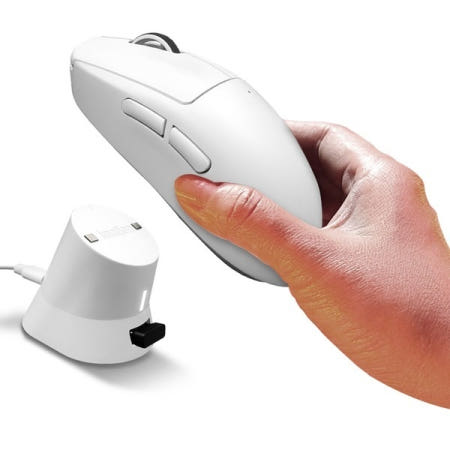 오진상사 imation Charging Dock 화이트 (로지텍G 시리즈 무선 게이밍 마우스 충전독)