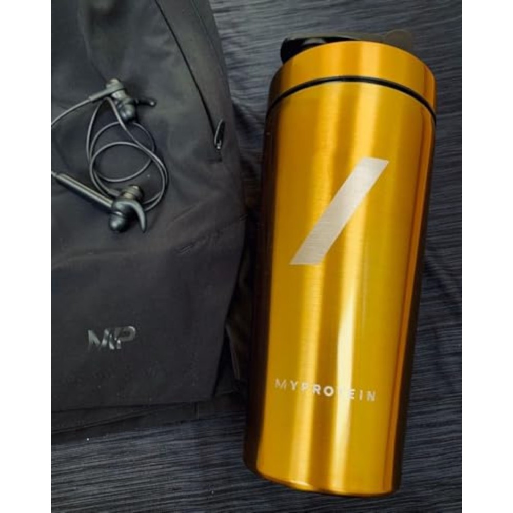 마이프로틴 골든 메탈 스테인리스 텀블러 쉐이커 750ml - 상세 이미지 2