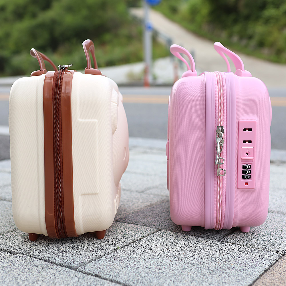 여행용 기내 캐리어 미니캐리어 레디백 일반형 베이지 33cm - 상세 이미지 5