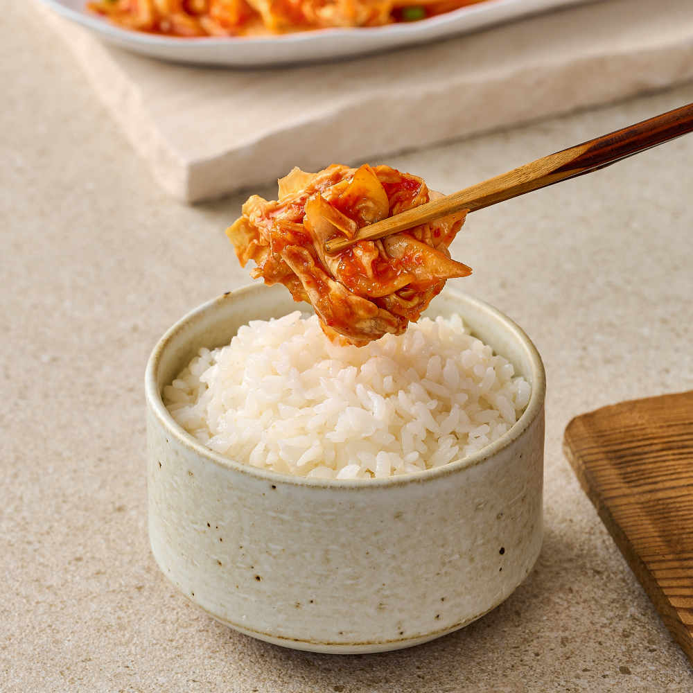 국산 칼국수 마늘 매운 전라도 알배기 겉절이 김치 1kg 2kg 3kg - 상세 이미지 2