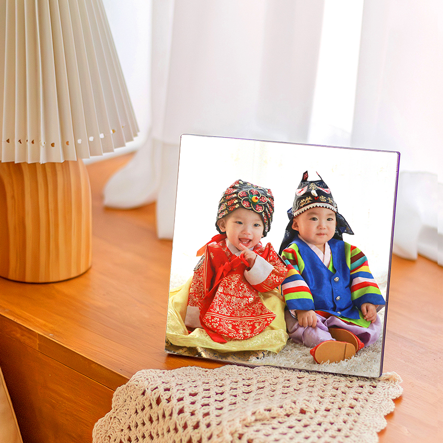 핸드폰 사진인화 액자, 강아지 사진, 심플 메탈 액자, 사진 퀄리티, 빠른 배송