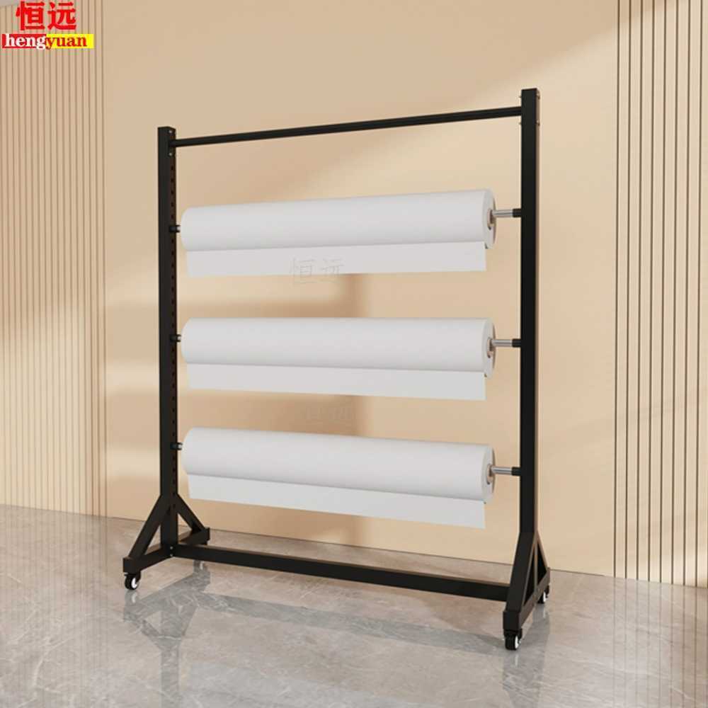 뽁뽁이 거치대 완충제 홀더 작업대 롤러 발포지 걸이 90cm 2구 - 상세 이미지 3