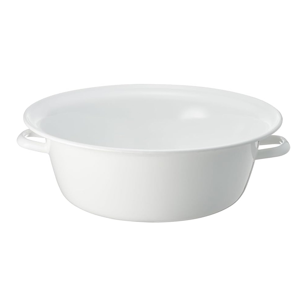 노다호로 법랑 대야 그릇 다라이 5L - 메인 이미지