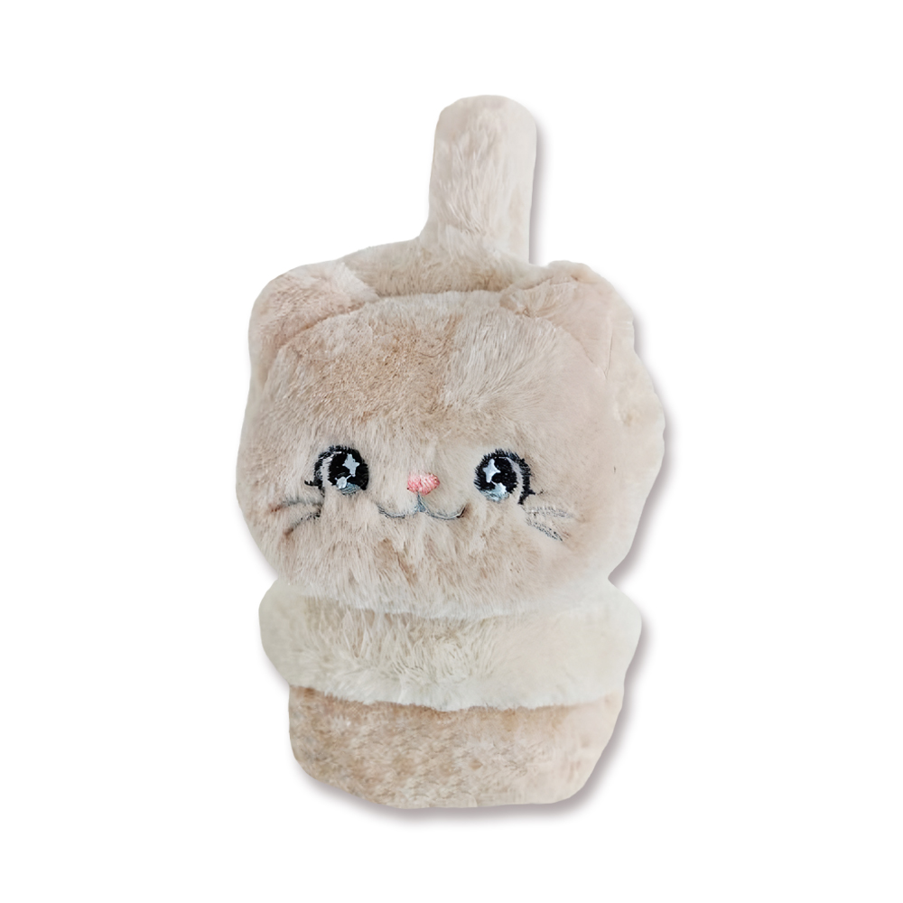 여아 아동 키즈 유아 어린이 겨울 방한 털 고양이 귀마개 ET-042 - 상세 이미지 5