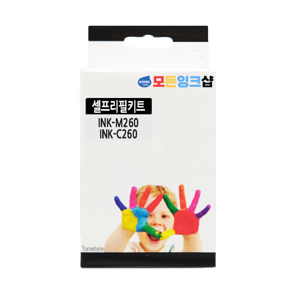 INK-M260 C260 리필킷 SL-J2365W SL-J2160W 삼성잉크