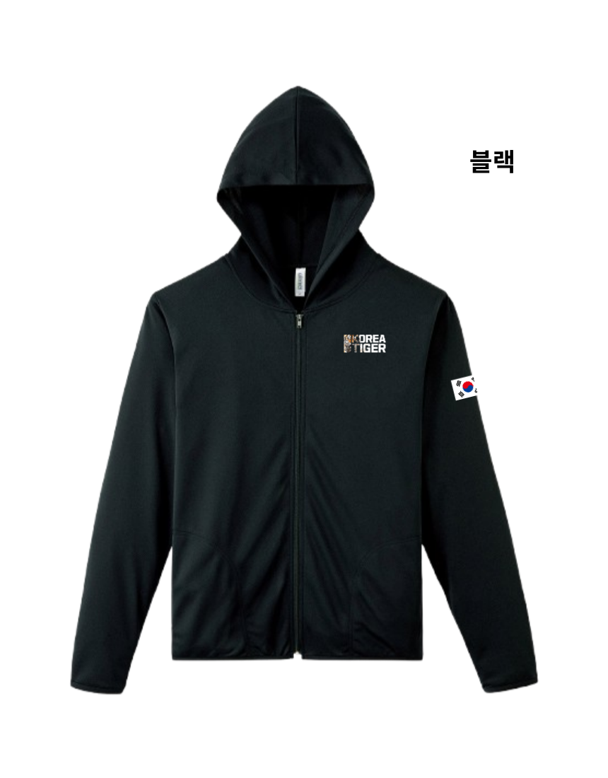 코리아타이거 드라이 후드 집업 .ver2 - 상세 이미지 3