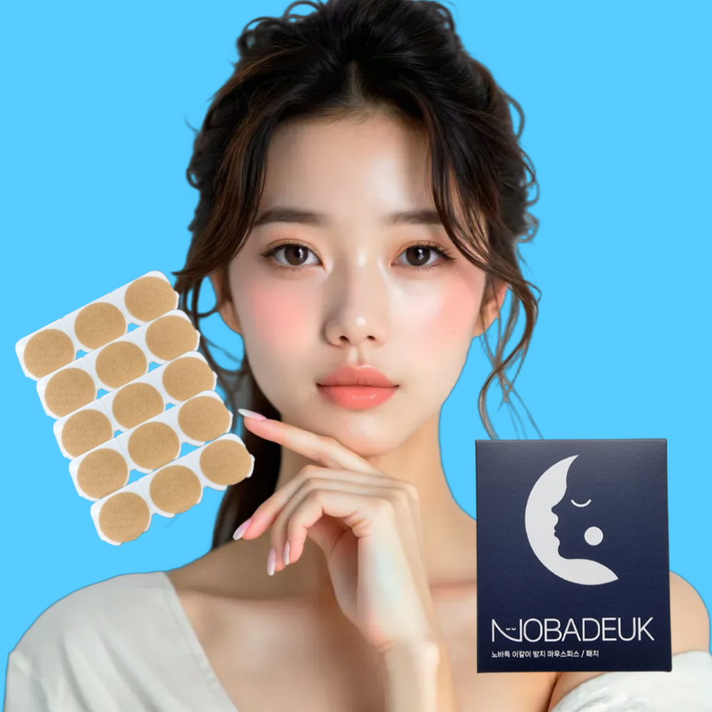 노바득 수면용 이갈이패치 방지 턱근육이완 패치 잠잘때 - 메인 이미지