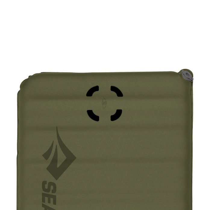 씨투써밋 캠프 플러스 SI RT 자충 매트리스 RG WD, 7.5cm, 다크그린