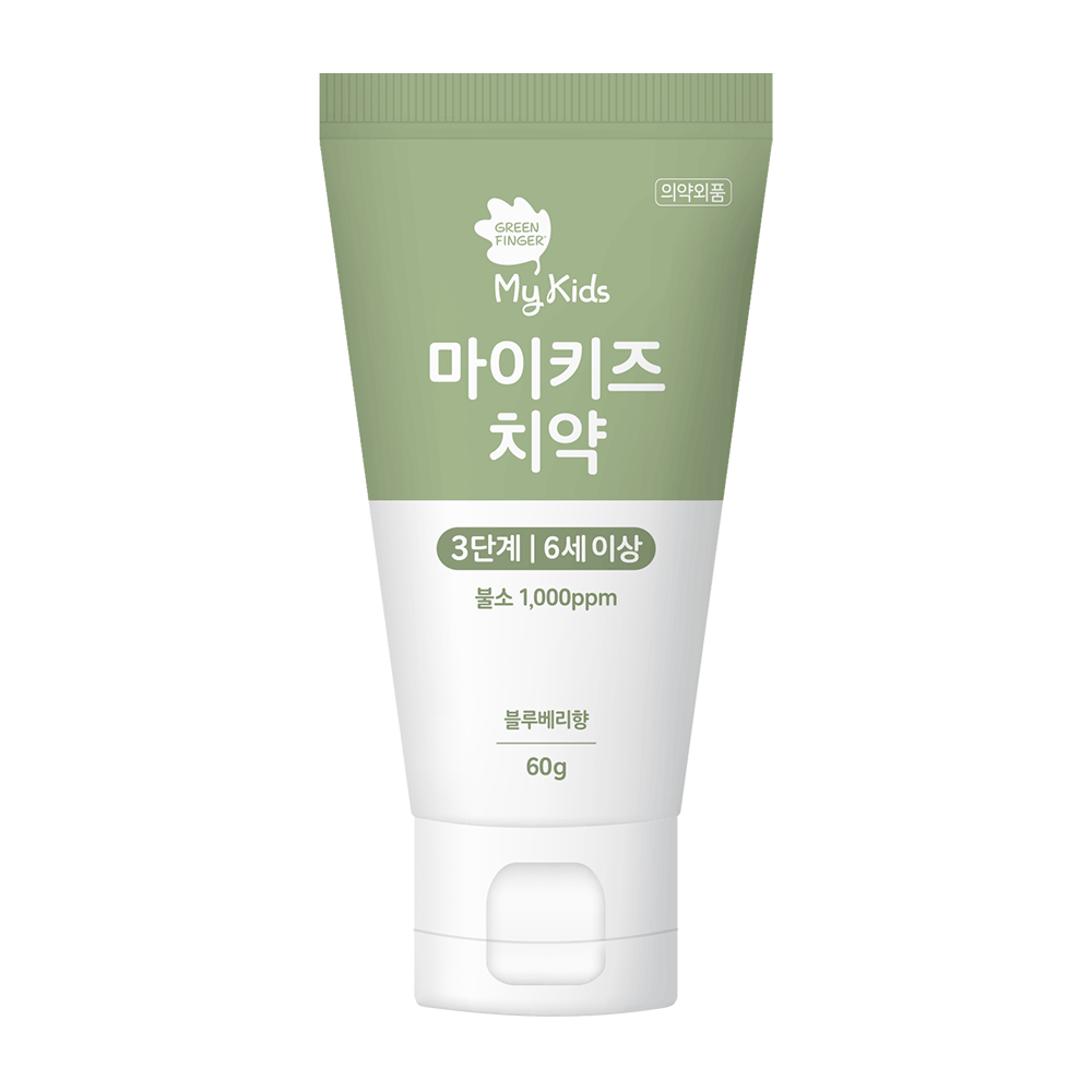 그린핑거 마이키즈 치약 3단계 60g