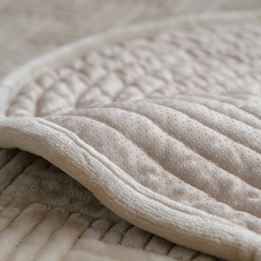 극세사 목화솜 논슬립 미끄럼방지 Q 침대패드 겸 거실러그