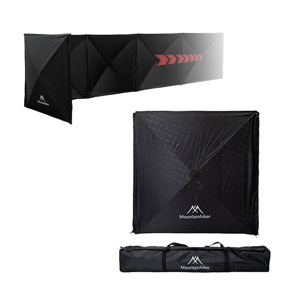 마운틴하이커 윈드스크린 원터치 타프 스크린 지퍼 확장형 바람막이 사이드월 1단
