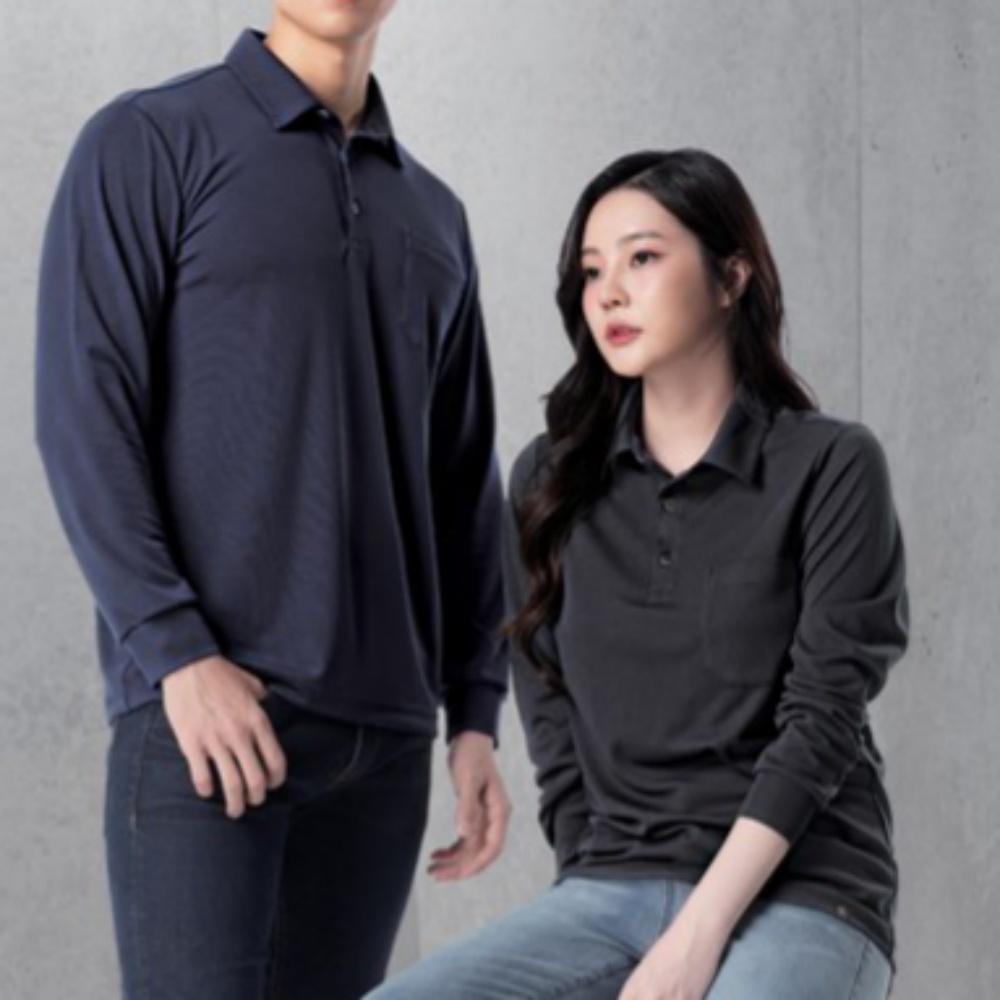 제전작업복 정전기방지작업복 긴팔 생산직작업복 - 메인 이미지