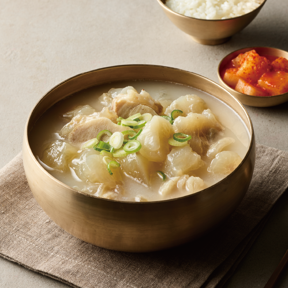 오프라이스 삼원가든 진한 도가니탕 600g 3팩+3팩 사골육수 곰탕 스지 상세 이미지 3