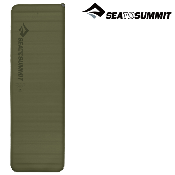 씨투써밋 캠프 플러스 SI RT 자충 매트리스 RG WD, 7.5cm, 다크그린