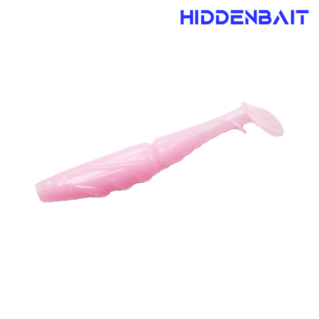 히든베이트 코레 쉐드웜 배스웜 배스미끼 루어웜 H008 LIGHT PINK, 10cm(4인치) - 메인 이미지