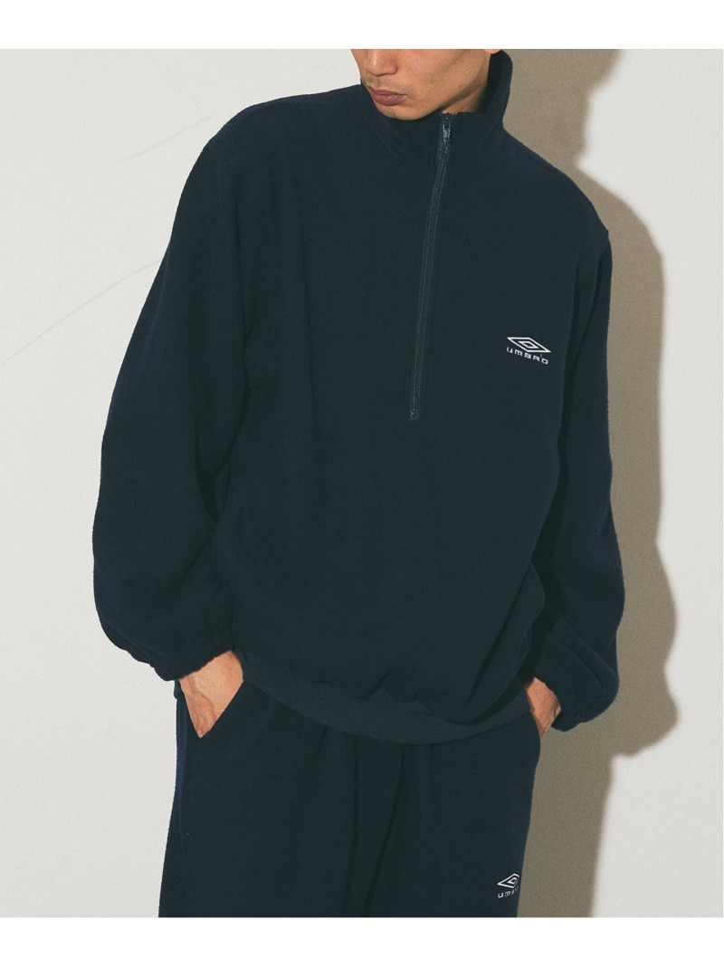 엄브로 x 저널스탠다드 협업 팀 플리스 릴렉스 하프 집업 탑 3컬러 - 상세 이미지 3