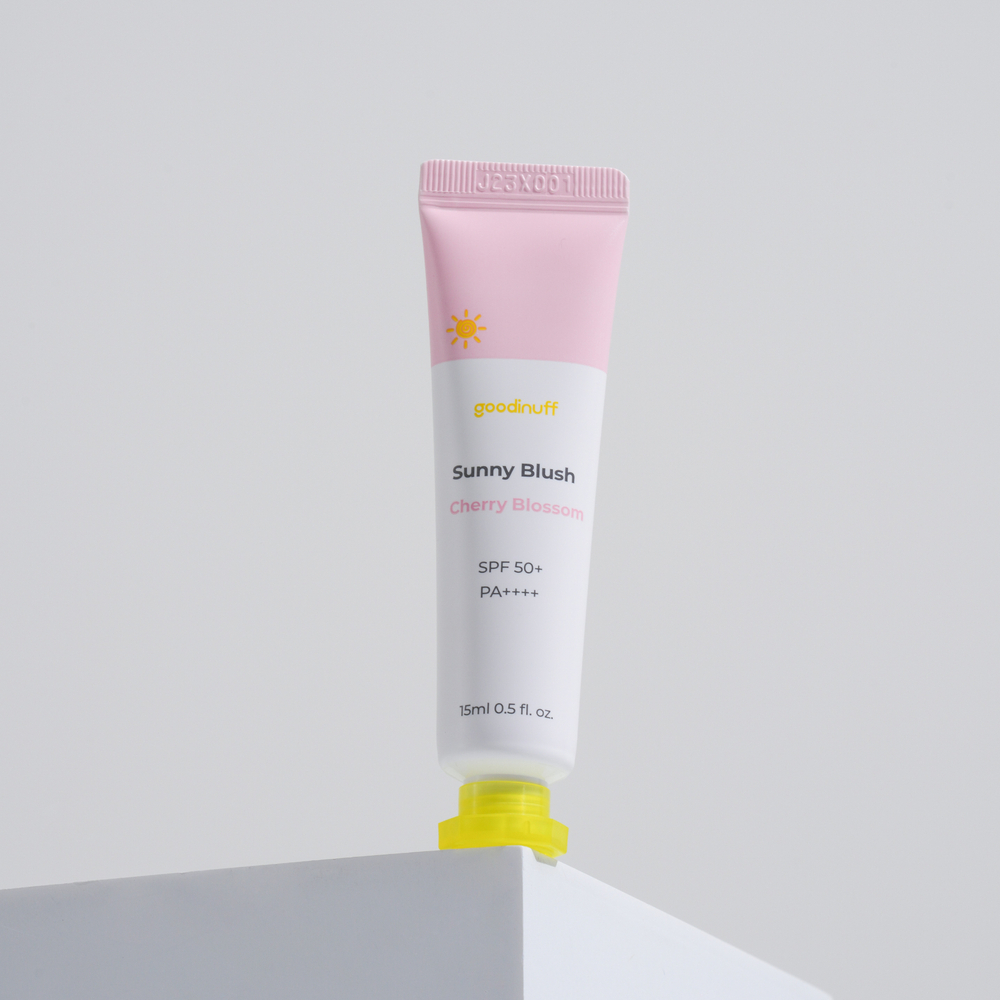 (1+1)구디너프 써니블러쉬 체리블러썸(SPF50+, PA++++) 15ml - 상품 이미지