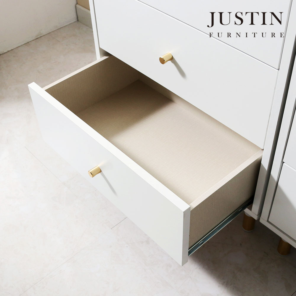 [저스틴퍼니처]이브 화이트 3단 서랍장(600) : justin store