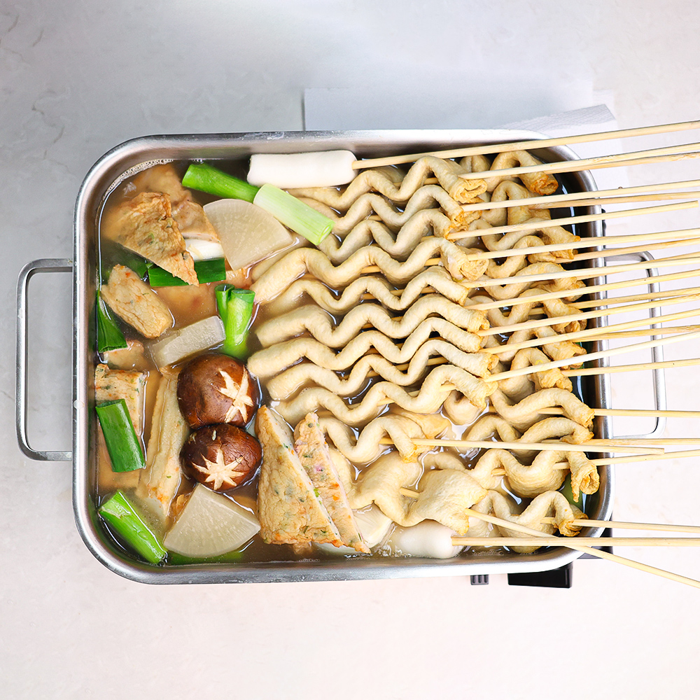 연육 75% 따끈따끈 부산오뎅 순한맛 꼬치어묵 320g 1팩+1팩(총20꼬치) - 상세 이미지 5