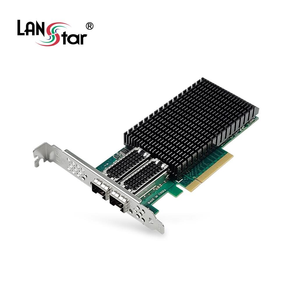 랜스타 PCIe SFP28 멀티 듀얼 포트 10G기가 서버 랜카드 (LS-MX10SFP) - 상세 이미지 2