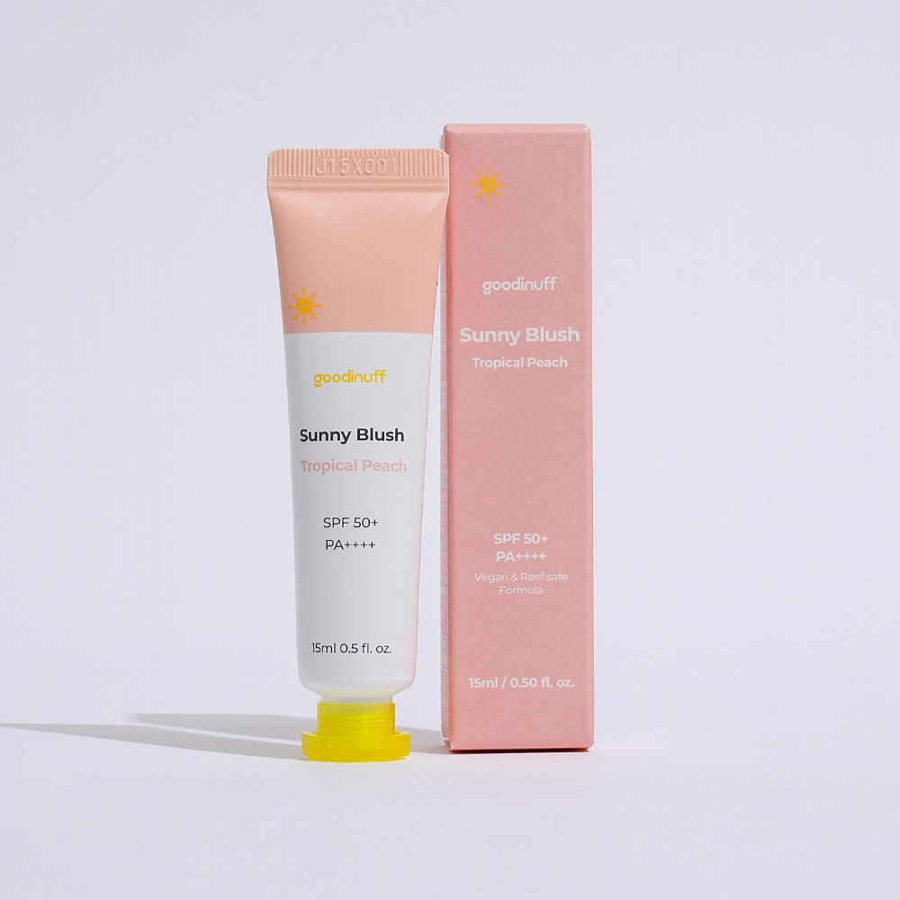 (1+1)구디너프 써니블러쉬 트로피컬피치(SPF50+, PA++++) 15ml - 상세 이미지 2